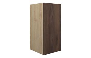 Eden 300mm Standard Base Unit - Warm Walnut (Oak Cab)
